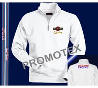 FELPA MARTINI RACING ZIP SPORTIVA FELPATA LANCIA CORSE