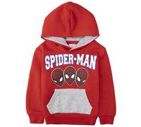 Felpa Marvel Spiderman per bambino con cappuccio a maniche lunghe bimbo 6998