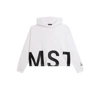 Felpa Master Oversize Crop - White Freddy