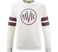 Mavic Heritage Logo Sweatshirt Beige S Off-White / Aubergine