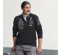 Felpa MERCEDES - AMG PETRONAS FORMULA 1 TEAM ENGINEERS QUARTER ZIP Black L