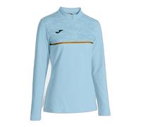 Felpa mezzo zip ragazza Joma Record III Bleu 12/14 anni