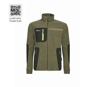 Felpa MicroPile Full Zip U-Power Venus Blu, Verde Oliva o Grigio Taglia M-L-XL