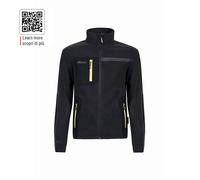 Felpa MicroPile Full Zip UPower Venus Blu, Verde Oliva o Grigio Taglia M-L-XL