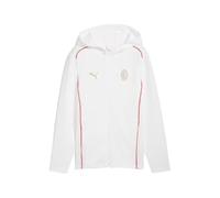 FELPA MILAN CASUALS DA BAMBINO CON ZIP E CAPPUCCIO 2024/25