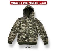 FELPA MILITARE MIMETICA TATTICA CALDA INVERNALE CAMOUFLAGE CAPPUCCIO BEIGE VERDE