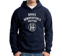 Felpa Military KA125 Regia Aeronautica Militare coccarda alare 1935