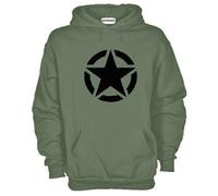 Felpa Military KJ580 United States Army Esercito Stati Uniti d'America