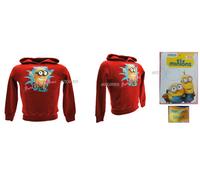 Felpa Minions Originale 2016 + cappuccio Poison Ivy Nature Sweat Sweatshirt