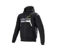 Chrome Ignition Hoodie 3XL male Nero/Giallo Fluo/Grigio