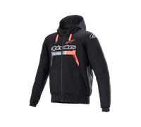 Felpa Moto Alpinestars Chrome Ignition Nero/RossoS Nero,Rosso