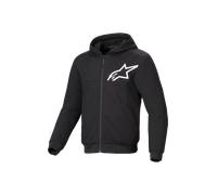 Felpa Moto Alpinestars Chrome V2 Sport Nero/BiancoS Nero,Bianco