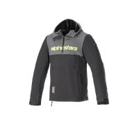 Alpinestars Sherpa Giacca tessile moto, nero-grigio-giallo, taglia 3XL