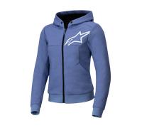Felpa Moto Donna Alpinestars Stella Chrome V2 Sport Blu/Viola/BiancoL Blu,Viola,Bianco