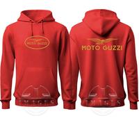 FELPA MOTO GUZZI CON CAPPUCCIO HOODIES MOTO MOTOGP ENDURO CROSS