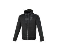 Macna Felpa Granyte con Cappuccio e Zip Nero XXL
