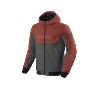 Felpa Moto REV'IT! Parabolica 2 Borgogna Rosso/GrigioXL Borgogna Rosso,Grigio