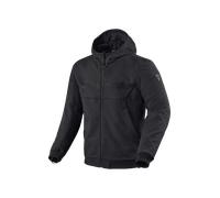 Revit Parabolica 2 Felpa con cappuccio e zip da moto, nero, taglia 2XL per maschi