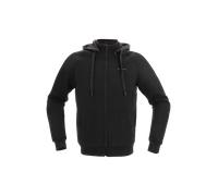 Richa Titan 2 Felpa con cappuccio e zip da moto, nero, taglia XL