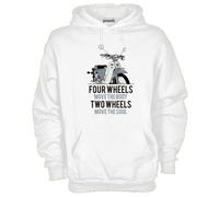 Felpa Motors KJ919 Four Wheels Move The Body Two Wheels Move The Soul