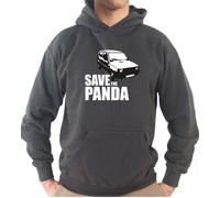Felpa Motors KSC38 Save the Panda anni '80 vintage car ironic
