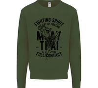 Felpa Muay Thai Full Contact Arti Marziali MMA Per Bambini