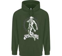 Felpa Muay Thai Skeleton Mma Mixed Martial Arts Uomo