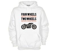 Felpa Music KJ914 Four Wheels move the body two wheels move the soul