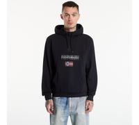 Felpa Napapijri Burgee Half-Zip Hoodie 2.0 Black M