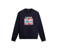 Napapijri Maglia Manica Lunga Guiro Cotone Blu