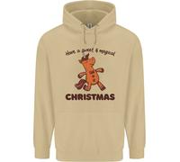 Felpa Natale Uomo Gingerbread Man Unicorn