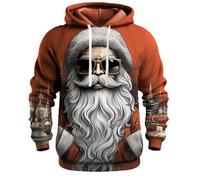 Felpa Natalizio Uomo, Felpe Con Cappuccio Da Uomo Elegant Taglia Forti Alla Moda Stampato Pullover Manica Lunga Grinch Natale Stampato Sportivo Felpe Uomo Invernali Per Il Tempo Libero Natale