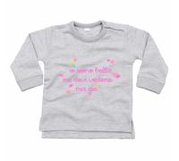 Felpa neonata io sono bella ma devi vedere mia zia