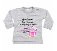 Felpa neonata quest'anno hai ricevuto il regalo più bello buon san valentino ...