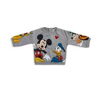 Felpa neonato Disney Mickey Mouse friends in cotone bimbo maniche lunghe 5530