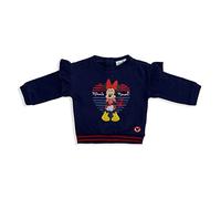 Felpa Neonato Disney Minnie Mouse Maglia in Cotone Bimba Maniche Lunghe 5533