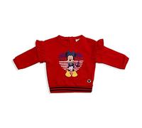 Felpa Neonato Disney Minnie Mouse Maglia in Cotone Bimba Maniche Lunghe 5533