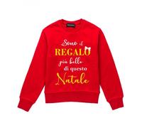 Felpa neonato felpata bambino bambina sono il regalo più bello di questo natale