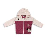 Felpa neonato invernale Disney Minnie Mouse maglia Bimba con cappuccio zip 5893