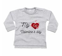 Felpa neonato my first valentine's day
