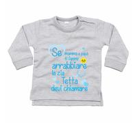 Felpa neonato personalizzata con nome se mamma e papà ti fanno arrabbiare la ...