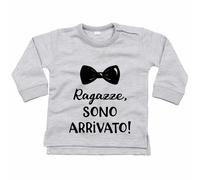 Felpa neonato ragazze sono arrivato