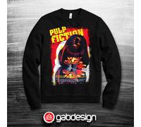 Felpa nera inspired Pulp Fiction Quentin Tarantino