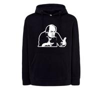 Felpa Nera Lino Banfi Oronzo Canà allenatore nel pallone cappuccio o girocollo