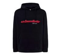 FELPA nera Un sacco Bello regia di Verdone con cappuccio o girocollo film cinema