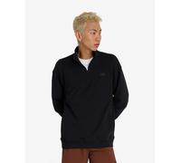 Felpa New Balance Athletics Fleece Half Zip nero puro - S