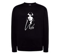 Felpa NICO velvet underground pop art nera rock grafica underground anni 60 70