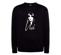 Felpa NICO velvet underground pop art nera rock grafica underground anni 60 70