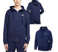 FELPA NIKE BV2648 410 SPORTWEAR CLUB COTONE GARZATO