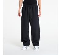 Pantaloni in fleece con bordo aperto Nike Solo Swoosh - Uomo - Nero M